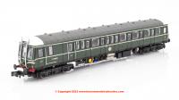2D-015-004D Dapol Class 122 Bubble Car DMU number E55012 in BR Green livery with speed whiskers as preserved